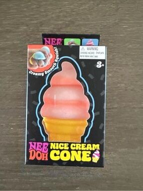 Needoh Ice Cream Cone Nice Cream Cone Brand New Limited Edtion Orange